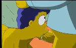 Simpson hentai no boquete na piroca do marido gordinho